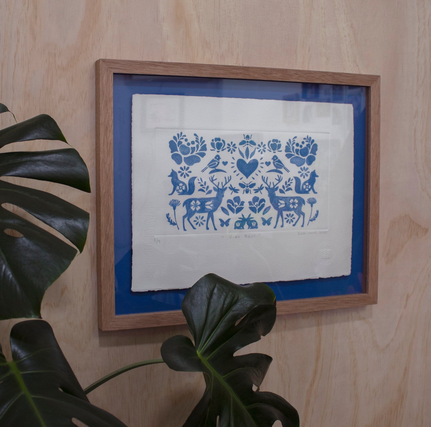 Vida azul rey