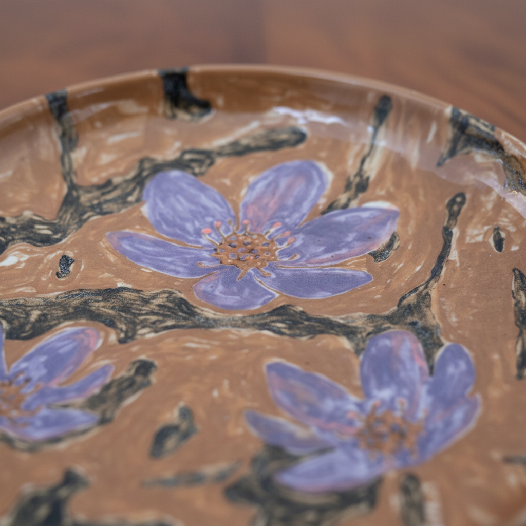 PLATO FLORES LILAS